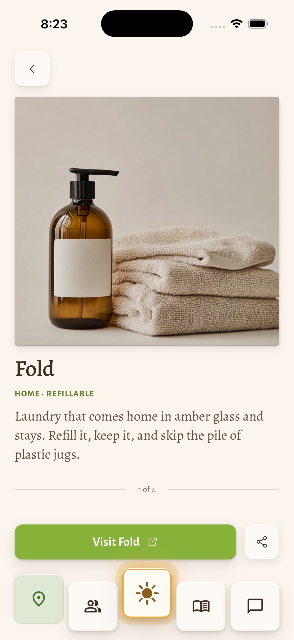 Fold — product